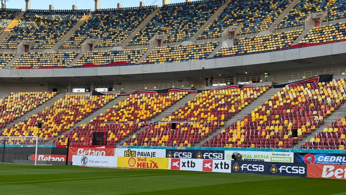 Imagini înainte de FCSB - Rapid, etapa #13