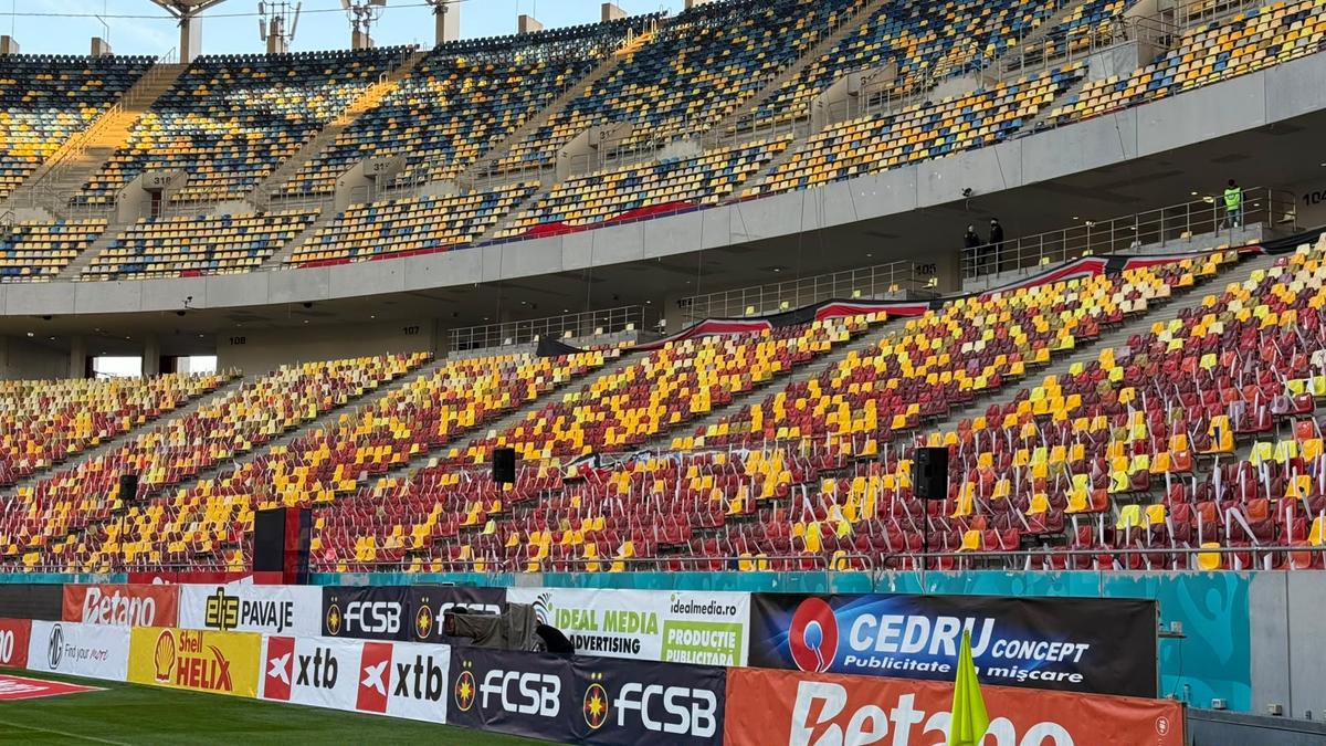 Imagini înainte de FCSB - Rapid, etapa #13