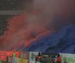 Scenografia spectaculoasă a celor de la FCSB a fost aflată de rapidiști! Meciul a fost întrerupt