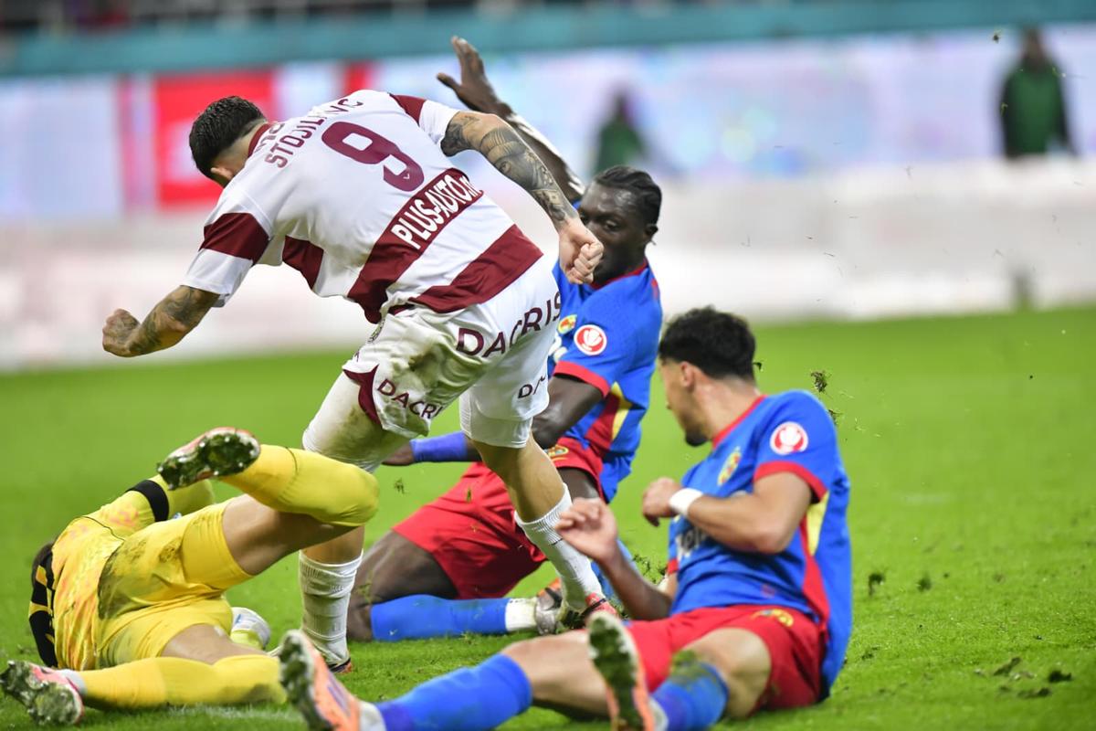 Imagini de la FCSB - Rapid (repriza 2) // foto: Ionuț Iordache și Cristi Preda (GSP.ro)