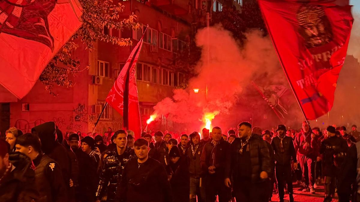 Imagini înainte de FCSB - Rapid, etapa #13