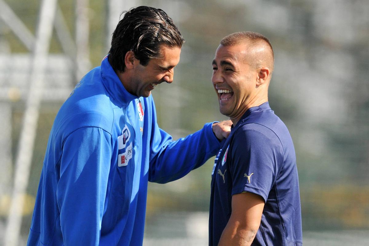 Cariera în fotografii a lui Fabio Cannavaro, câștigătorul Balonului de Aur 2006