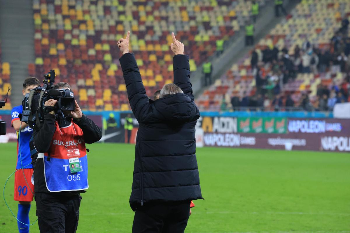 Imagini după FCSB - Rapid // foto: Ionuț Iordache