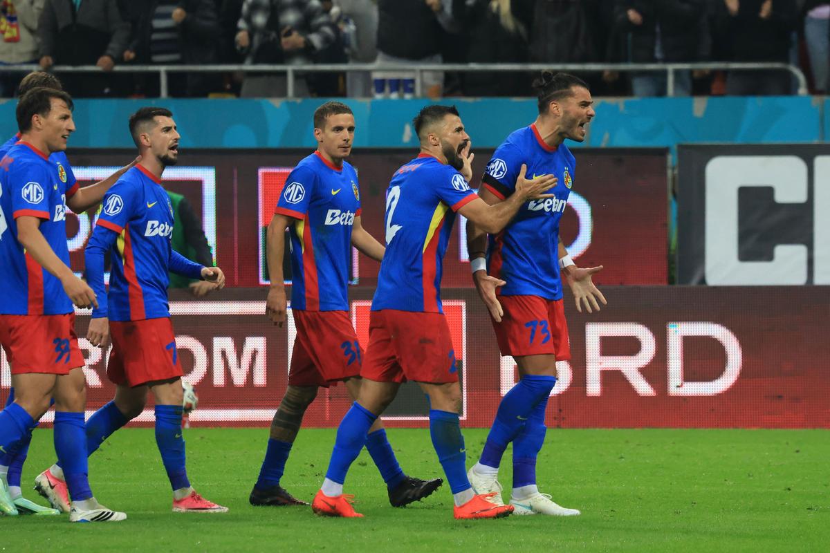 Imagini de la FCSB - Rapid (repriza 2) // foto: Ionuț Iordache și Cristi Preda (GSP.ro)