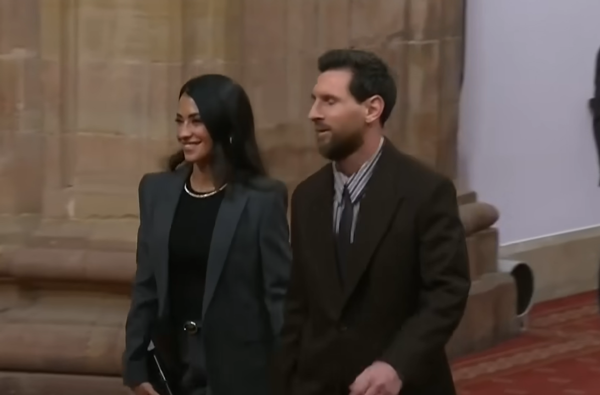 Cum au apărut Lionel Messi și soția Antonela la întâlnirea cu Prințesa Leonor » Sunt imaginile momentului