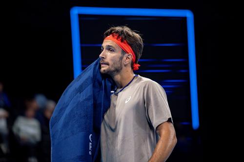 Lorenzo Musetti în turneul ATP de la Lyon Foto: Imago Images