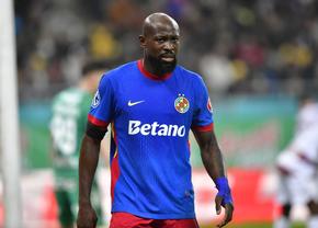 Arnold Garita, schimbat în minutul 42 în FCSB - Rapid
