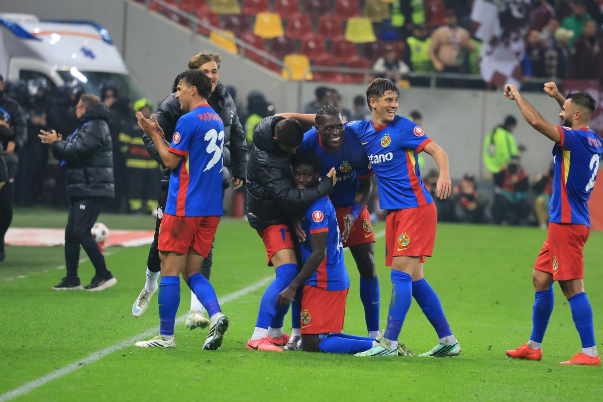 Imagini de la FCSB - Rapid (repriza 2) // foto: Ionuț Iordache și Cristi Preda (GSP.ro)