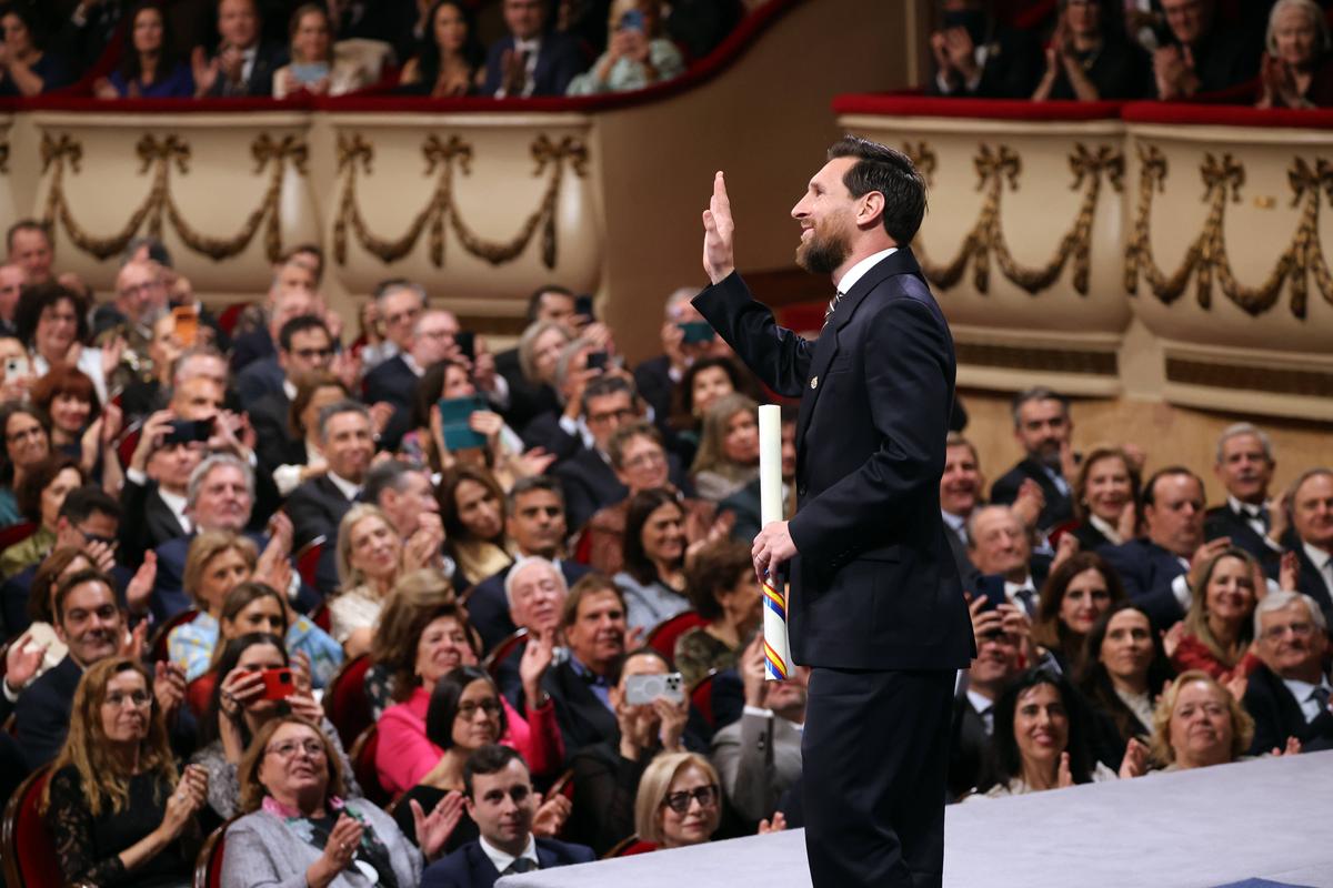 Lionel Messi a primit „Premiul Prințesa de Asturia”