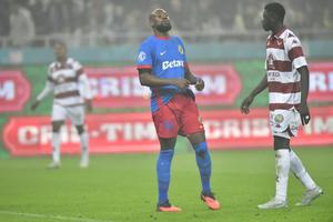 Arnold Garita, schimbat în minutul 42 în FCSB - Rapid