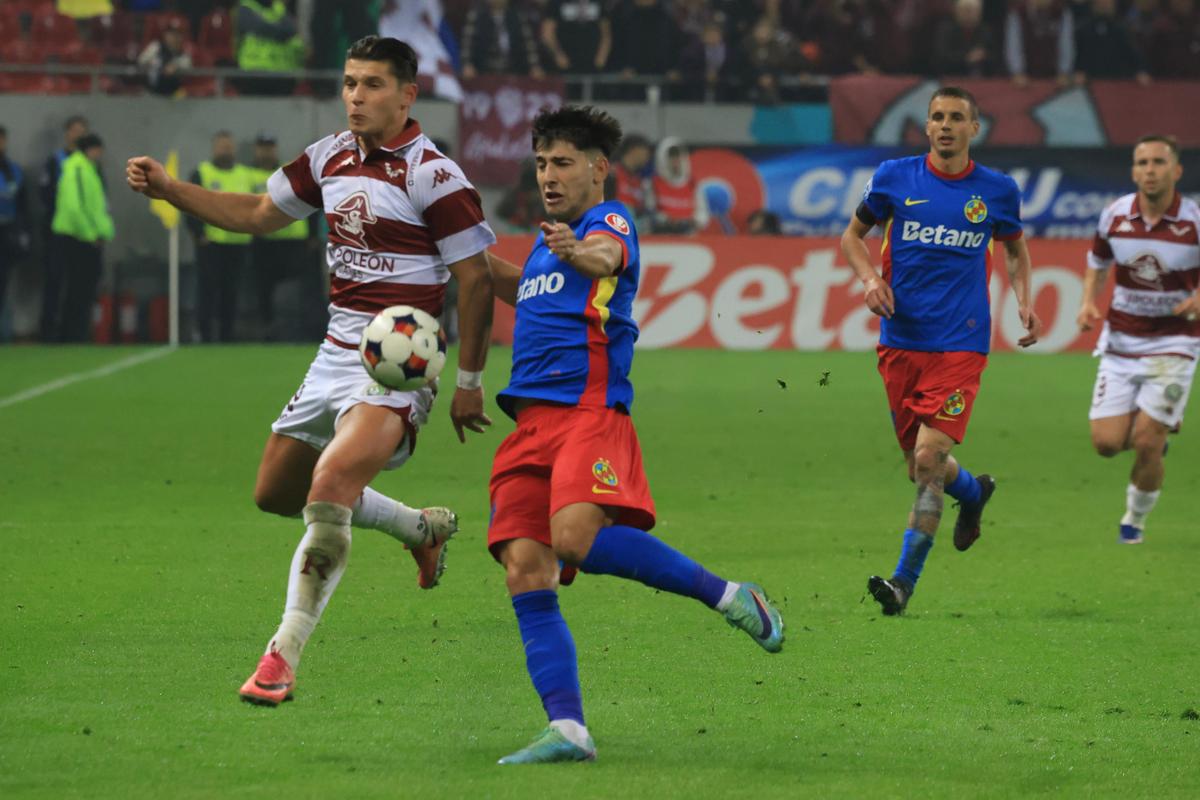 FCSB, REMONTADA de zile mari în derby-ul cu Rapid: Boutoutaou a făcut show » Elevii lui Reghe se apropie de primele locuri! Clasamentul