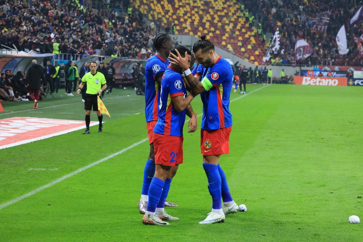 Imagini de la FCSB - Rapid (repriza 2) // foto: Ionuț Iordache și Cristi Preda (GSP.ro)
