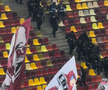 Incidente pe Arena Națională la FCSB - Rapid! Fanii giuleșteni au vrut să meargă peste roș-albaștri, Jandarmeria i-a scos din stadion!