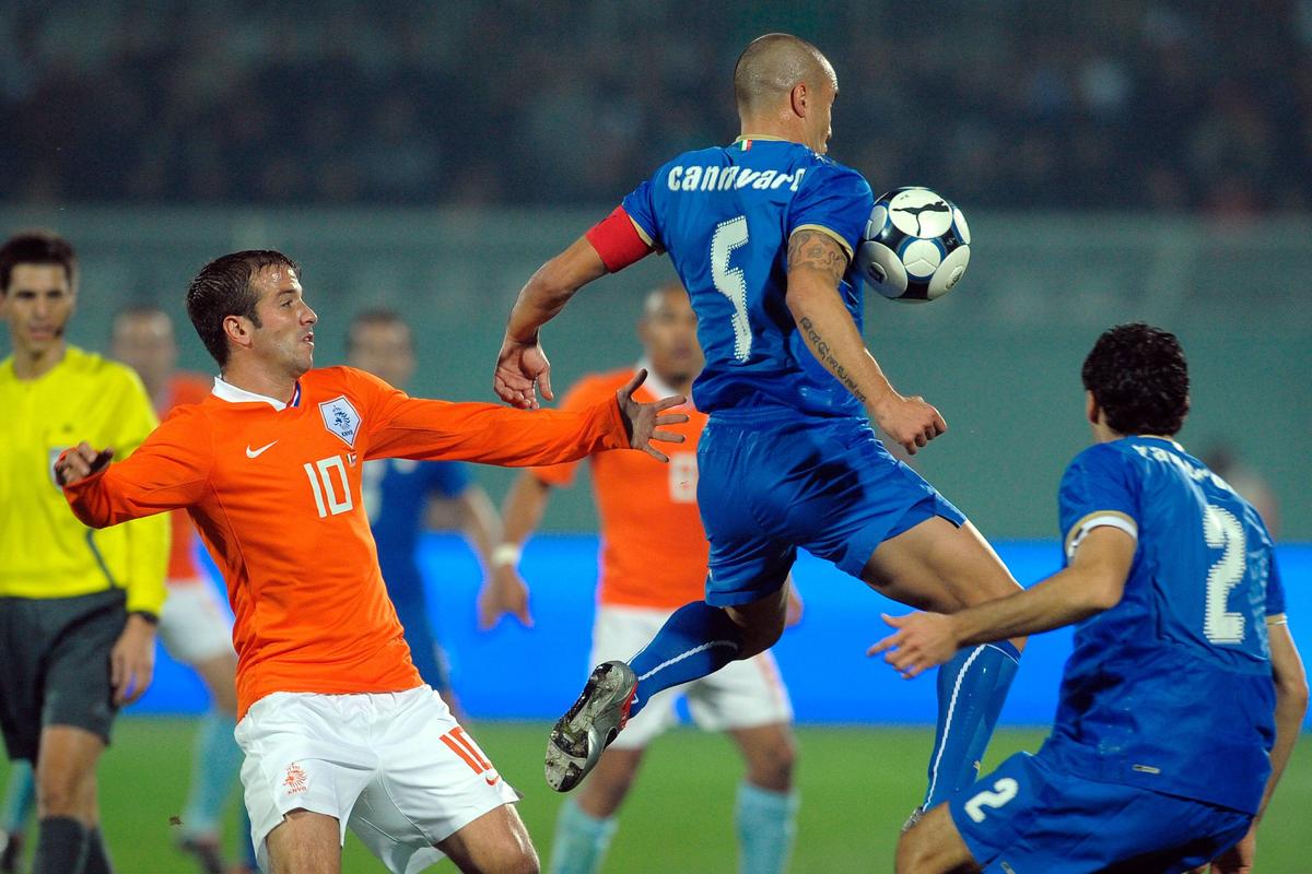 Cariera în fotografii a lui Fabio Cannavaro, câștigătorul Balonului de Aur 2006