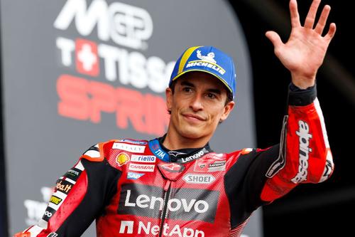 Marc Marquez după cursa de sprint din Australia Foto: Imago Images