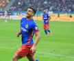 Aymen Boutoutaou, în FCSB - Rapid // foto: Ionuț Iordache și Cristi Preda (GSP.ro)