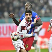 Dawa vs Pașcanu, în FCSB - Rapid// foto: Ionuț Iordache și Cristi Preda (GSP.ro)