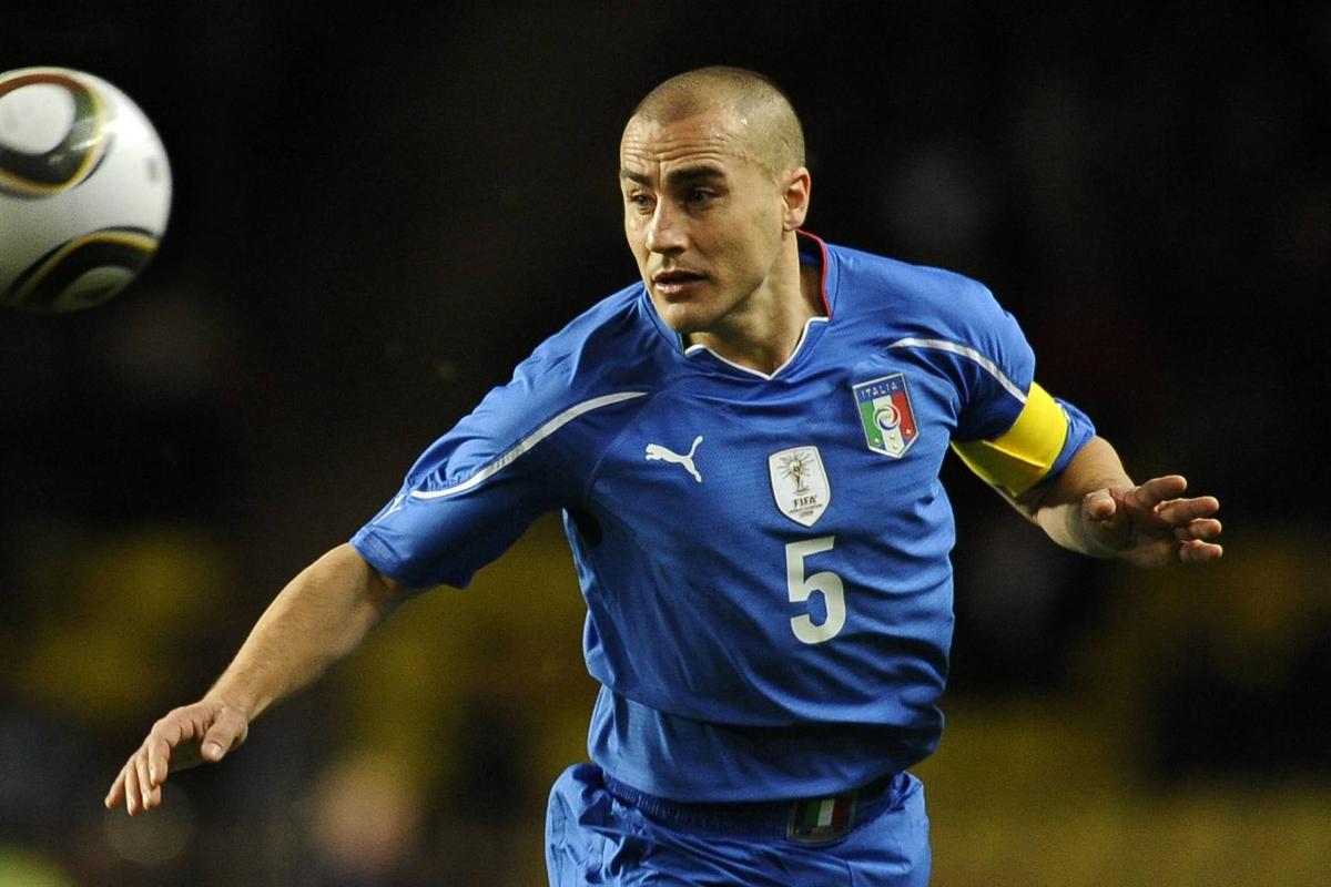 Cariera în fotografii a lui Fabio Cannavaro, câștigătorul Balonului de Aur 2006