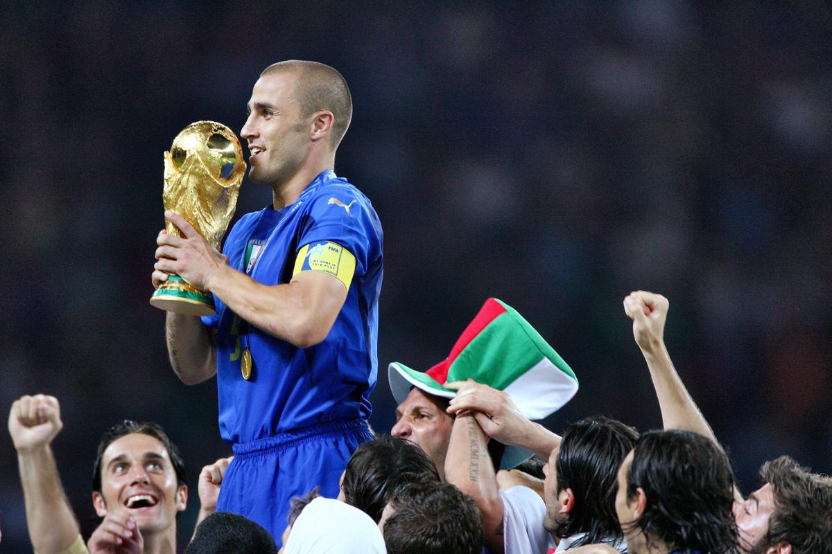 Cariera în fotografii a lui Fabio Cannavaro, câștigătorul Balonului de Aur 2006