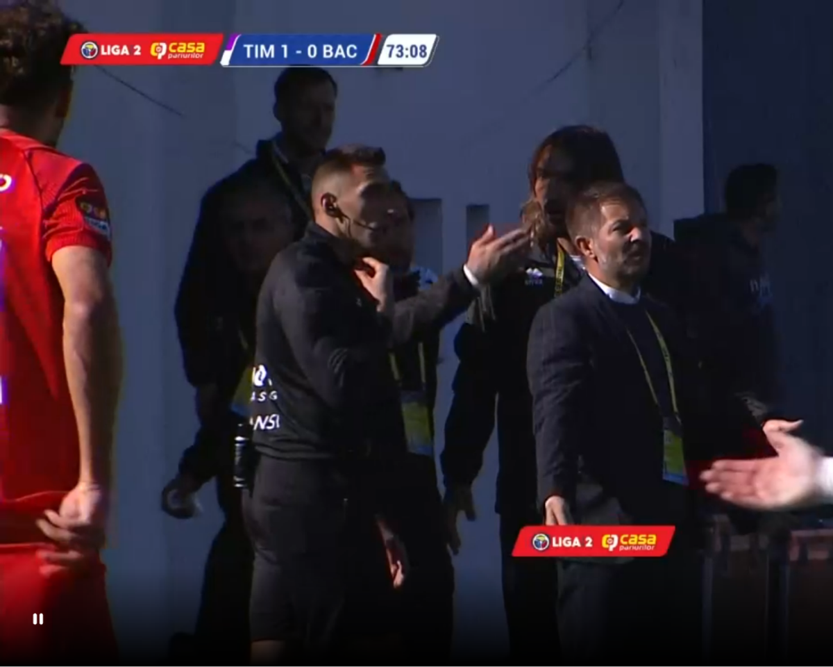Dan Alexa, eliminat în Poli Timișoara - FC Bacău