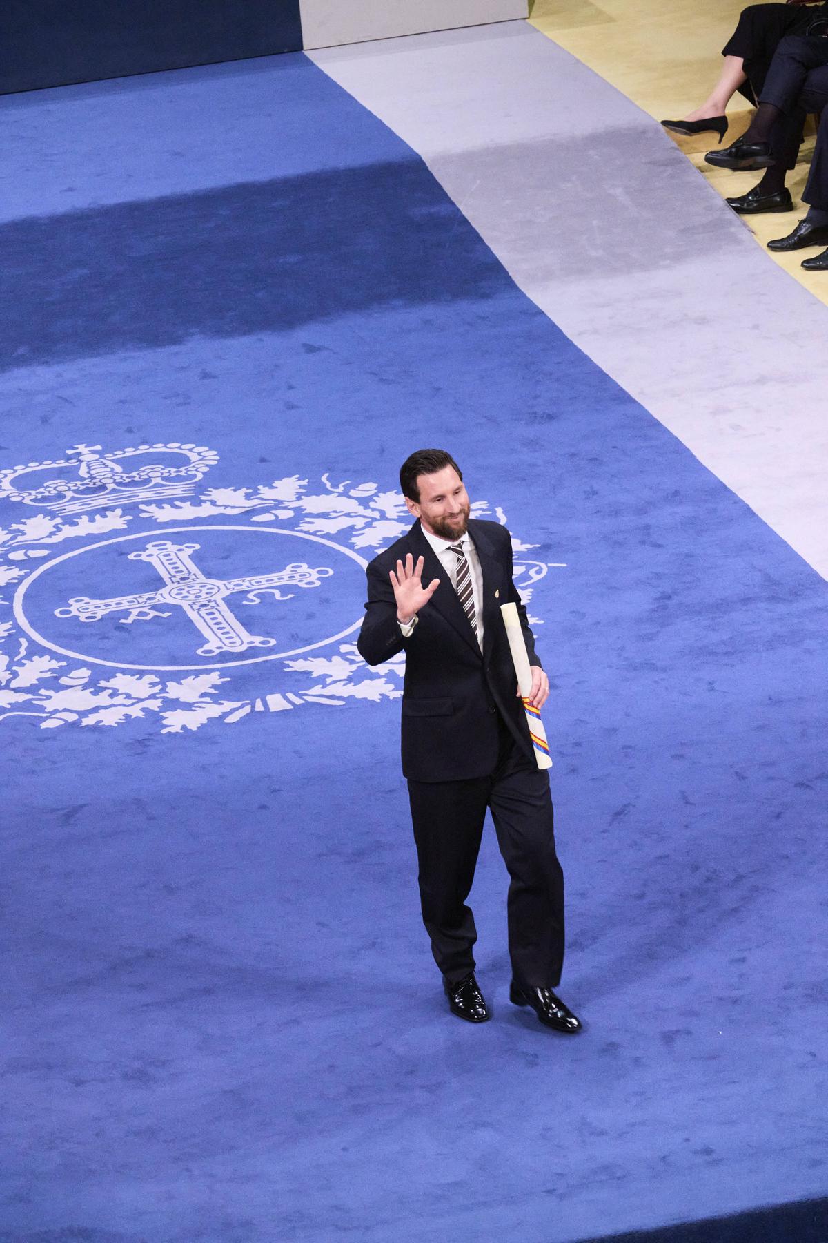 Lionel Messi a primit „Premiul Prințesa de Asturia”