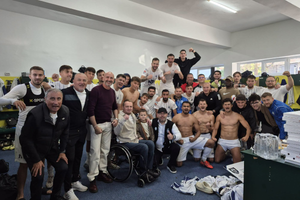 Petre Grigoraș, omul momentului în Liga 2: „Cred că va fi destul de greu ca cineva să ne bată” + Sărbătoare în vestiar