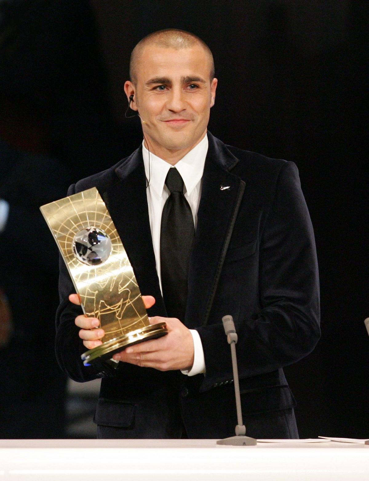 Cariera în fotografii a lui Fabio Cannavaro, câștigătorul Balonului de Aur 2006