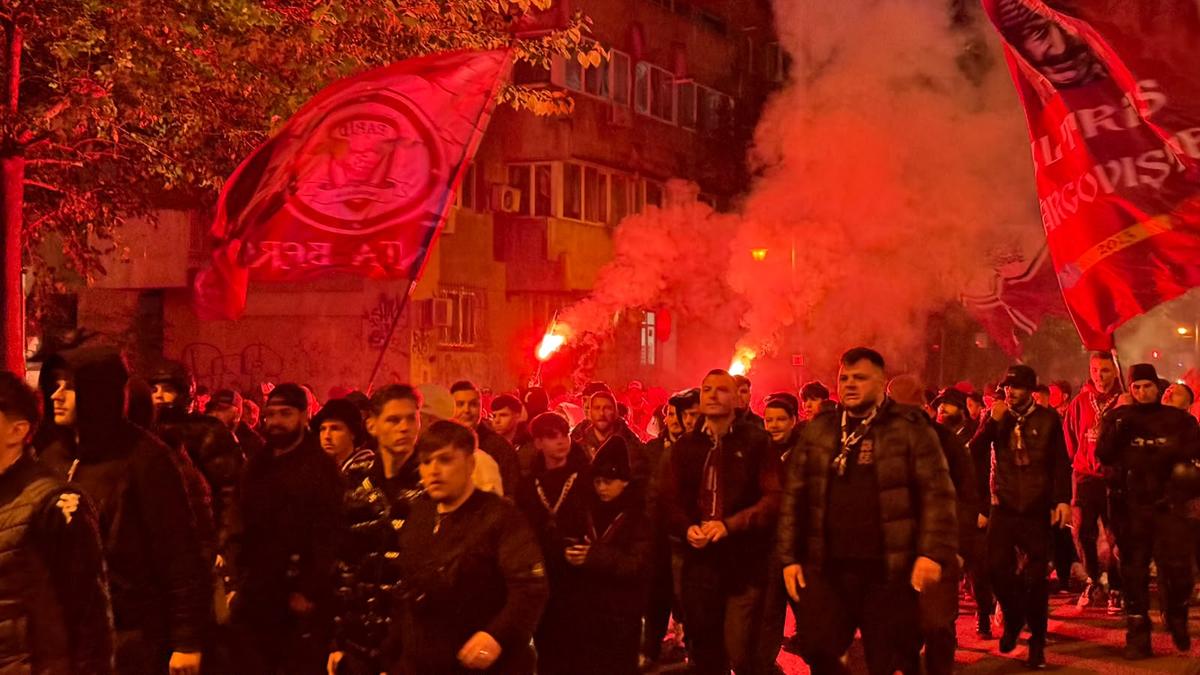 Imagini înainte de FCSB - Rapid, etapa #13