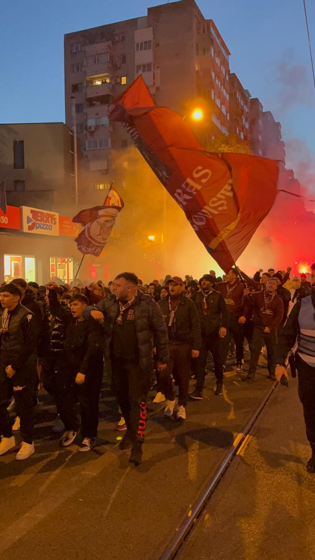 Imagini înainte de FCSB - Rapid, etapa #13