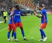 Aymen Boutoutaou, Dawa și Karlo Muhar, în FCSB - Rapid // foto: Ionuț Iordache și Cristi Preda (GSP.ro)