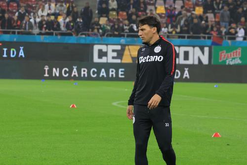 Risto Radunovic, înainte de FCSB - Rapid// foto: Ionuț Iordache și Cristi Preda (GSP.ro)