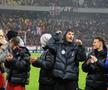 David Miculescu, Luca Stancu și Dylan Batubinsika, după FCSB - Rapid 4-1 // foto: Ionuț Iordache