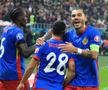 Aymen Boutoutaou, Dawa și Karlo Muhar, în FCSB - Rapid // foto: Ionuț Iordache și Cristi Preda (GSP.ro)