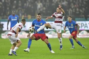 FCSB - Rapid, derby pe Arena Națională » Muhar egalează în minutul 58