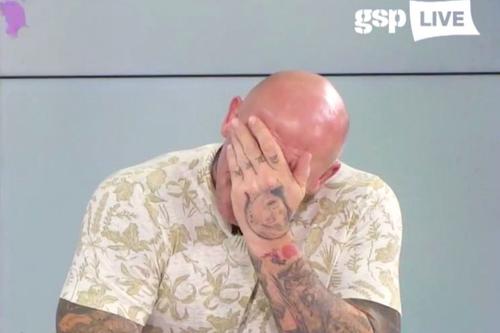 Cătălin Zmărăndescu, emoționat la GSP Live.