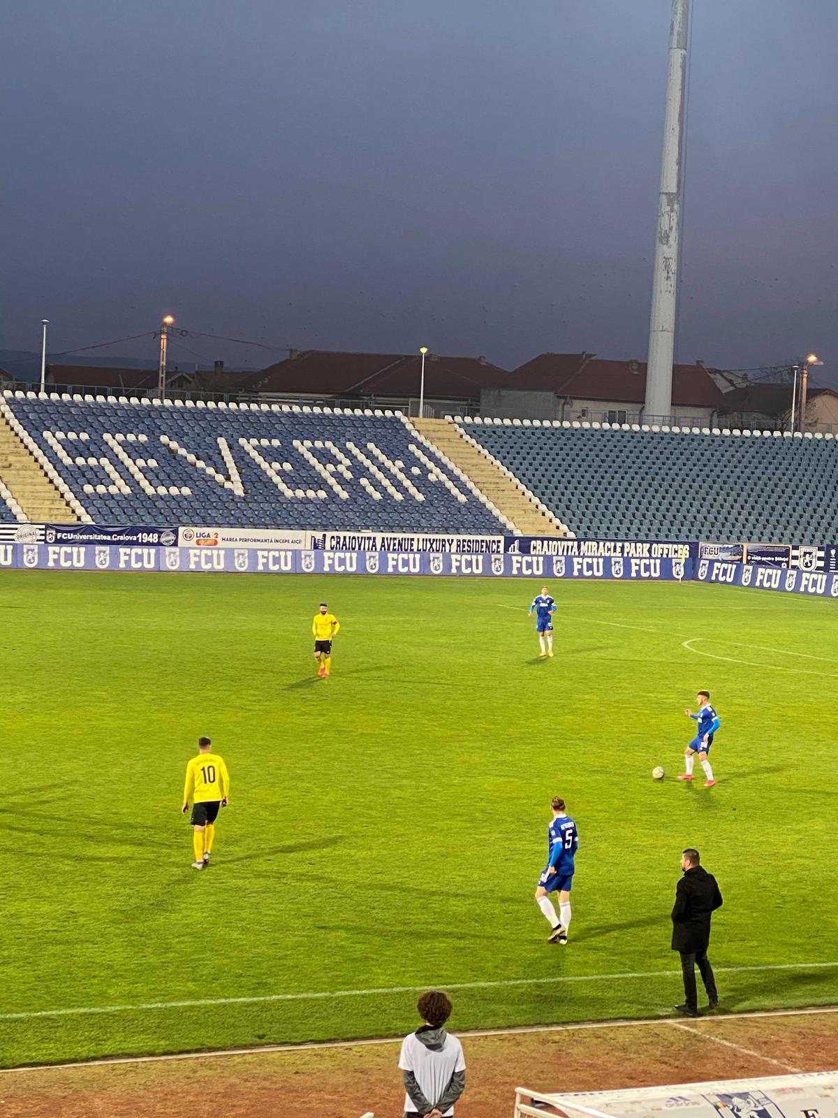 FOTO+VIDEO. FC U Craiova - Metaloglobus 1-0 » Prima victorie a oltenilor după condamnarea lui Mititelu! Clasamentul în Liga 2