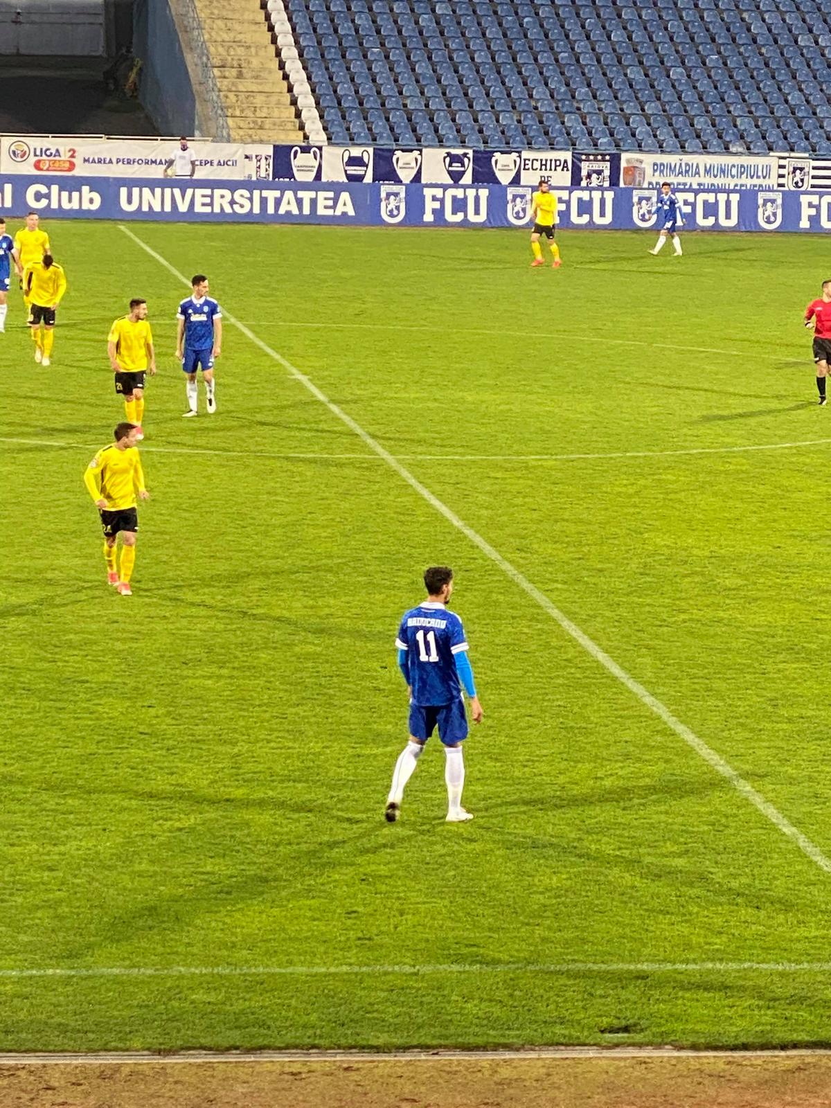 FOTO+VIDEO. FC U Craiova - Metaloglobus 1-0 » Prima victorie a oltenilor după condamnarea lui Mititelu! Clasamentul în Liga 2