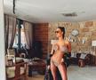 FOTO Gabriela încinge atmosfera în grupa CFR-ului din Europa League! Cine e norocosul iubit al modelului