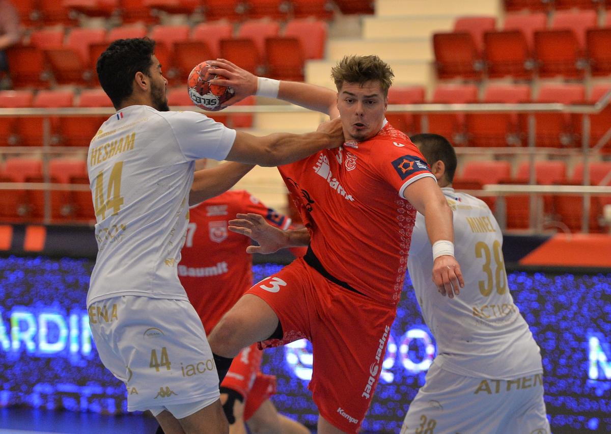 FOTO. S-au întors „dulăii” adevărați! Dinamo a obținut prima victorie în grupa B a EHF European League, 29-27 cu Nîmes!