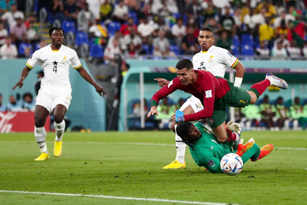 Cristiano Ronaldo scrie istorie la Campionatul Mondial » Record ULUITOR stabilit în Portugalia - Ghana