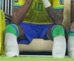 Neymar, în lacrimi pe bancă la Brazilia - Serbia. Foto: Imago
