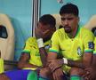 Neymar, în lacrimi pe bancă la Brazilia - Serbia. Foto: Imago