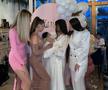 Petrecere în vremea Mondialului: Florinel Coman și Ioana și-au botezat fetița cu nume „pur” » Denis și Vanessa Drăguș au fost nași