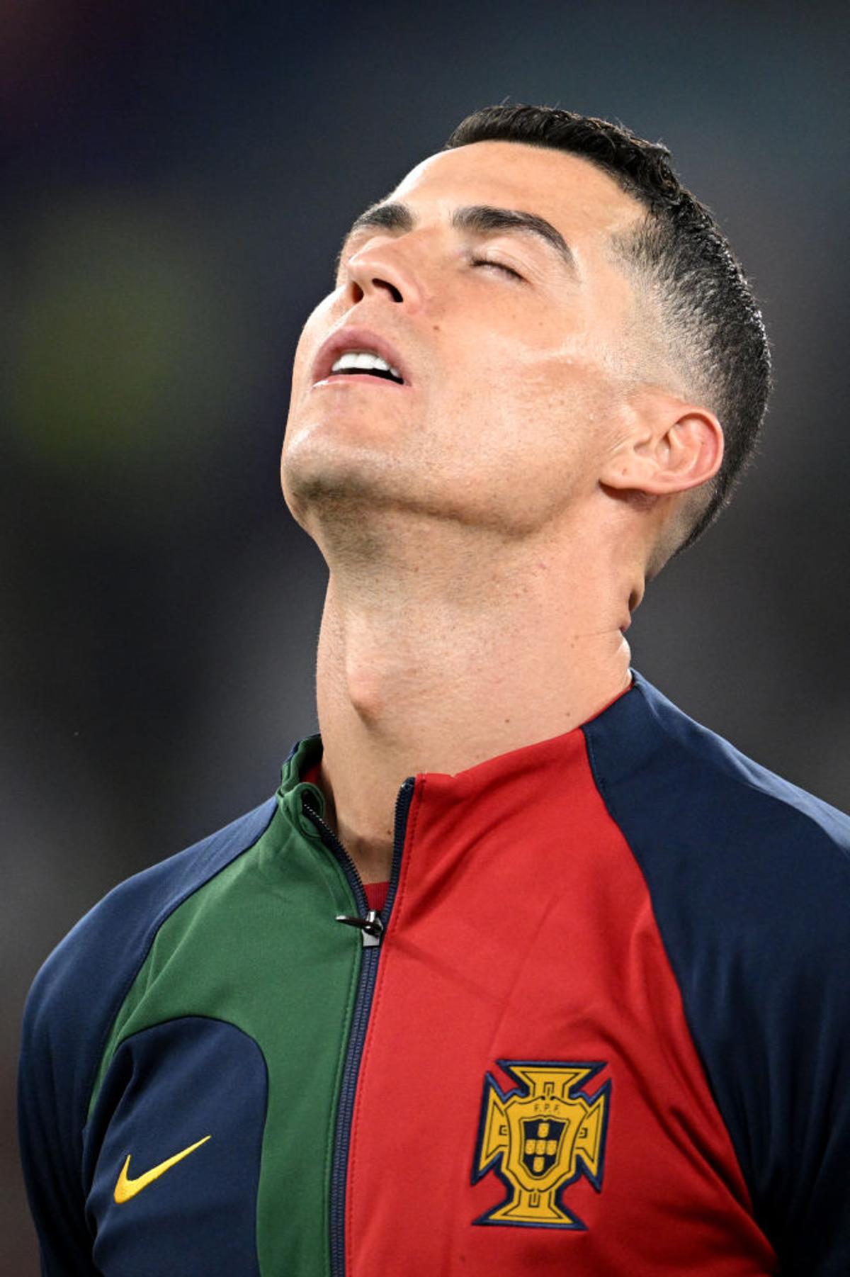 CR7 s-a abținut cu greu » Cum a fost surprins Ronaldo înainte de primul meci la CM 2022
