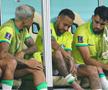 Neymar, în lacrimi pe bancă la Brazilia - Serbia. Foto: Imago