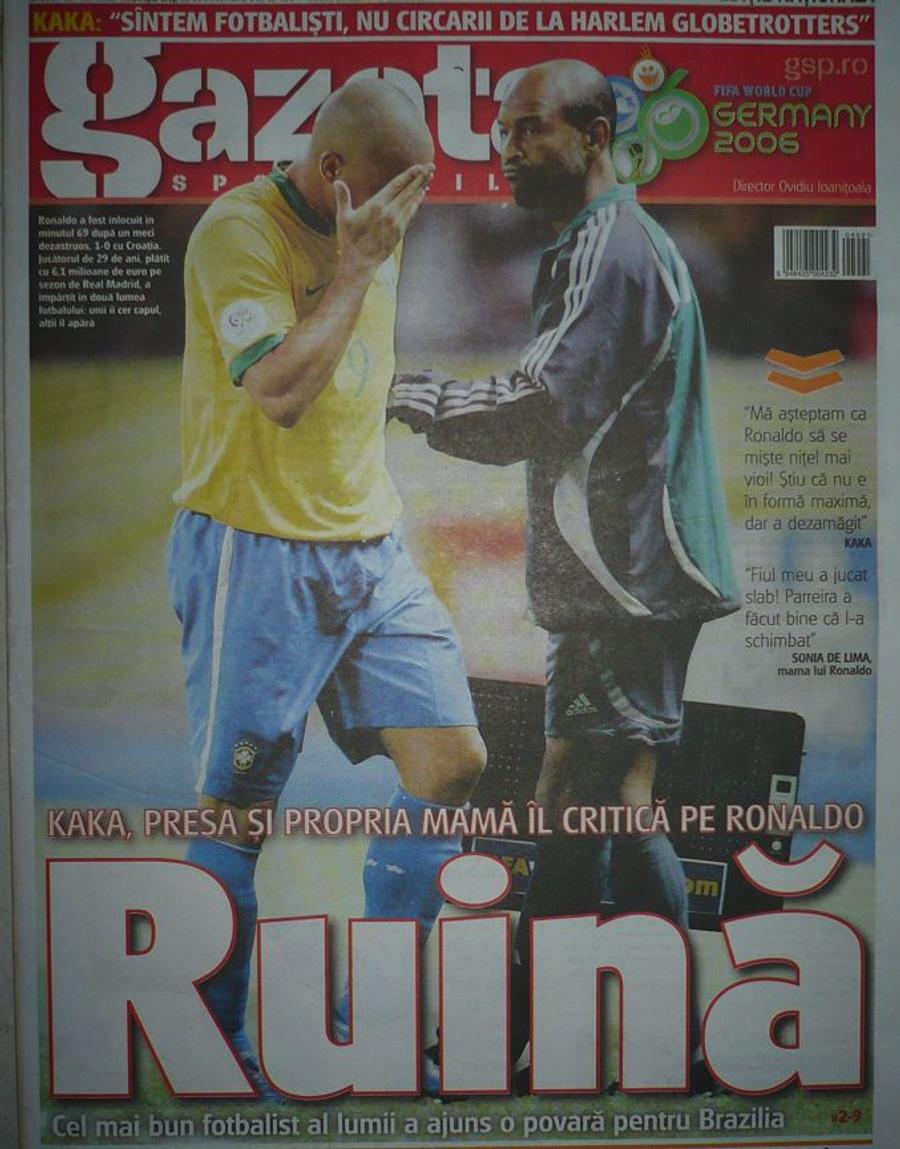 Ronaldo, cinci Mondiale la rând cu gol marcat » Ce s-a schimbat și ce nu s-a schimbat de atunci în fotbalul românesc și internațional: 10 lucruri inedite