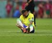 Neymar, accidentat la Brazilia - Serbia. Foto: Imago