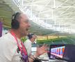GSP a stat de vorbă la Doha, la meciul Spania - Costa Rica, scor 7-0, cu cel care a comentat pentru postul public partida. Întâlnirea cu Emil Hossu Longin a avut loc chiar la locul acestuia de comentariu, plin de monitoare și foi cu documentare.