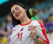 Duelul frumuseților din Qatar » Fanele Braziliei și Serbiei s-au înfruntat pe Lusail