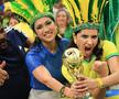 Duelul frumuseților din Qatar » Fanele Braziliei și Serbiei s-au înfruntat pe Lusail